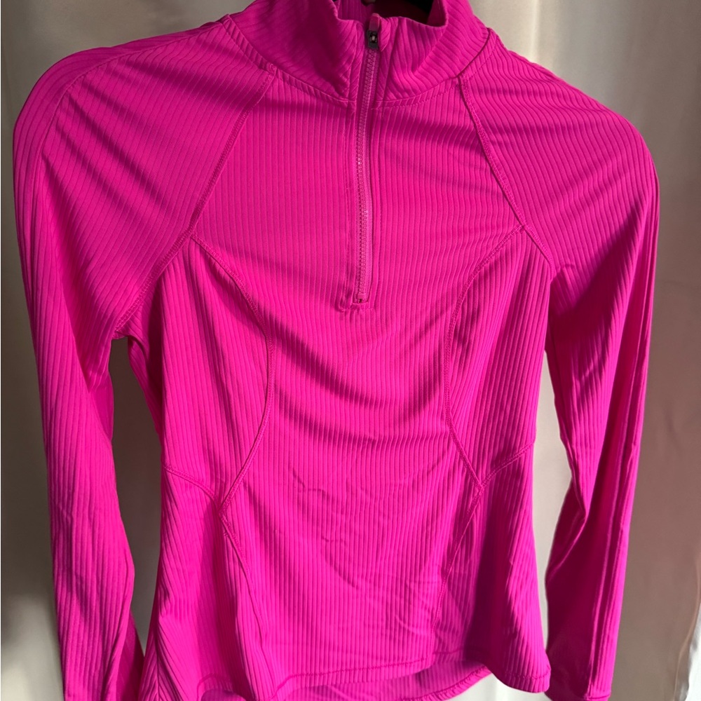 Spyder Pink Fitted Long Sleeve Hoodie
